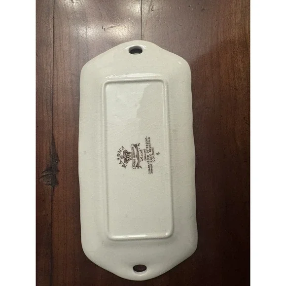 Vintage Ascot by Mason's Ironstone Rectangular Sandwich Tray - Picture 4 of 4